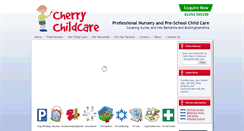 Desktop Screenshot of cherrychildcare.co.uk